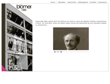 Tablet Screenshot of bloemer-bonn.de